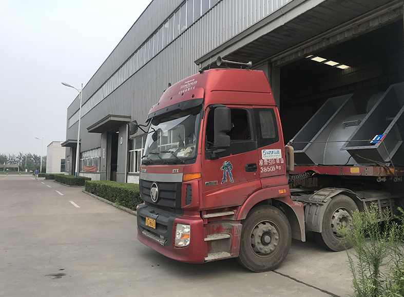 中節(jié)能（北京）節(jié)能環(huán)保工程離心風(fēng)機發(fā)貨現(xiàn)場